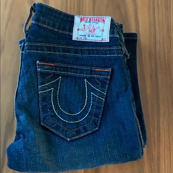 True Religion dark blue jeans - Picture 7 of 7